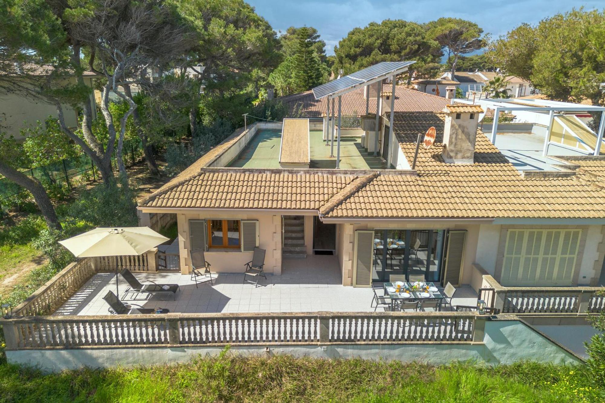 Villa Can Canta Natura Park House At Platja De Muro Beach エクステリア 写真